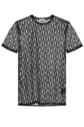 Sheer t-shirt with logo, zdjęcie 1 Sheer t-shirt with logo od Dior